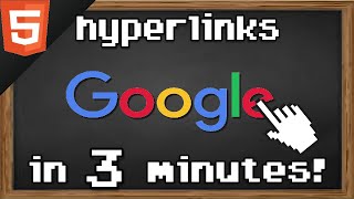 Learn HTML hyperlinks in 3 minutes 👈 [upl. by Irb]