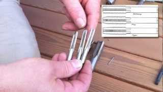 Metalworking Taps  Basics of Taps and Tapping Part 1 [upl. by Yltnerb]