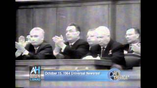 Khrushchev Resigns  Oct 15 1964 Universal News  Reel America [upl. by Setarcos906]