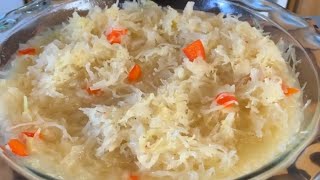 How to make Sauerkraut Taste Delicious [upl. by Flossie315]