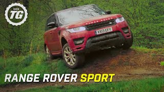 Range Rover Sport Review Mud and Track  Top Gear  Series 20  BBC [upl. by Arramahs]