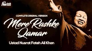 MERE RASHKE QAMAR Original Complete Version  USTAD NUSRAT FATEH ALI KHAN  OFFICIAL VIDEO [upl. by Tloc641]