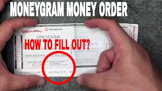 ✅ How To Fill Out Moneygram Money Order 🔴 [upl. by Tingley647]