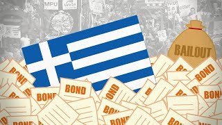 The Greek Debt Crisis  5 Minute History Lesson [upl. by Faso314]