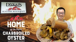 The Perfect Charbroiled Oyster  Dragos Seafood Restaurant  New Orleans  Louisiana [upl. by Aicertap]