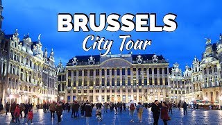 BRUSSELS City Tour  Belgium [upl. by Ait44]