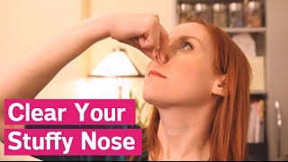 How To Clear A Stuffy Nose Instantly [upl. by Medina]