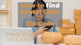 What is my postal code Postal Code  Zip Code Meaning in URDU [upl. by Lekcim]