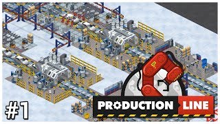 Production Line  1  The Basics  Lets Play  Gameplay  Construction [upl. by Denie]