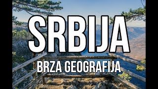 SRBIJA  Brza Geografija  SVE O SRBIJI [upl. by Ettesus56]