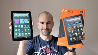 Amazon Fire HD 8 2020  Budget Tablet Unboxing amp Tour [upl. by Sosthenna]