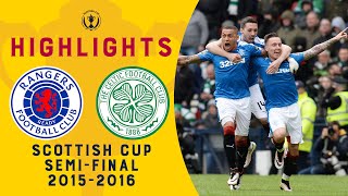 Rangers Win Dramatic Derby Shootout  Rangers 22 Celtic 54  Scottish Cup SemiFinal 201516 [upl. by Sand900]