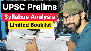 UPSC Prelims Syllabus Analysis amp Booklist [upl. by Lindie470]