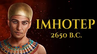 The First Pyramid Builder  Imhotep  Ancient Egypt Documentary [upl. by Kreiner]