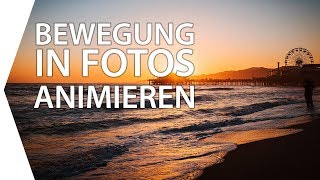 Bewegung in Fotos animieren wie mit Plotagraph I TUTORIAL [upl. by Lura]