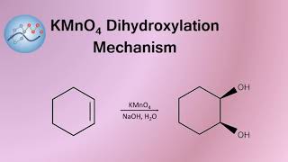 KMnO4 Dihydroxylation Mechanism  Organic Chemistry [upl. by Elesig]