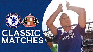 Chelsea 51 Sunderland  John Terrys Farewell Game  Premier League Classic 1617 [upl. by Ravert810]