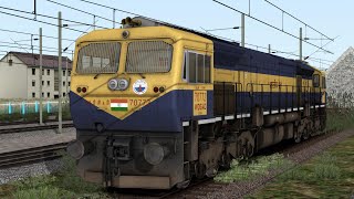 WDG4D with Garib Rath  Train SImulator 2019Railworks [upl. by Ahsiemat]