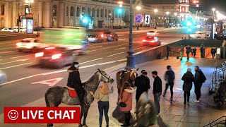 Like this LIVE CAM Nevskiy avenue St Petersburg Russia Невский пр СанктПетербург Гостиный двор [upl. by Airemaj]