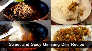 Sweet and Spicy Ginisang Dilis Recipe [upl. by Adnalahs141]