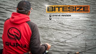 Long Range Hybrid Feeder Fishing For HUGE Carp  Guru Bitesize 024 [upl. by Pros]