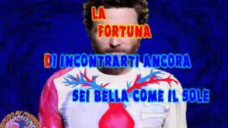 Jovanotti  Ragazzo Fortunato karaoke fair use [upl. by Alyaj]