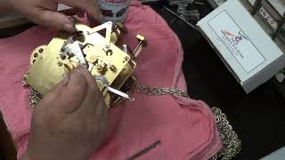 How To Clean amp Oil Your Grandfather Clock PART 2 [upl. by Yordan196]