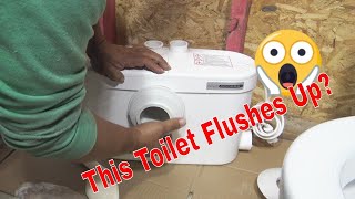 Revolutionary Upflush Toilet Say Goodbye To Plumbing Issues [upl. by Zicarelli35]