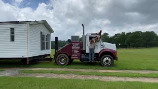 Moving a mobile home [upl. by Louanna]