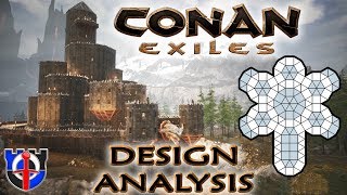 Conan Exiles Castle Vanburg tour and analysis [upl. by Annav]