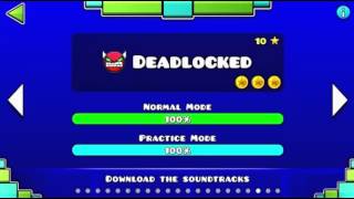 Geometry Dash  Deadlocked  1 Hour Version [upl. by Maje]