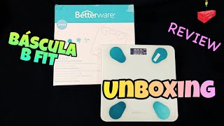 BASCULA BETTERWARE DIGITAL BFIT  Review y uso de App [upl. by Erot]