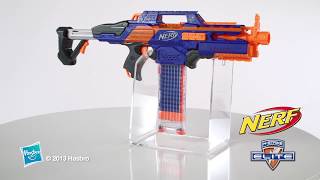 NERF Elite  Rapidstrike CS18 Blaster  Demo Video [upl. by Nwahsear624]