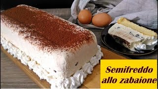 Semifreddo allo zabaione [upl. by Sonahpets]