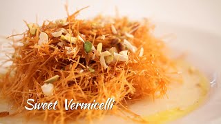 Sweet Sevai without Milk  Seviyan recipe Sweet Vermicelli by Archana  Sevai Recipe in Marathi [upl. by Aneetsyrk]