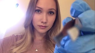 ASMR Up Close Pointless Inspection  Light Gloves Measuring amp More No Talking [upl. by Dorine145]