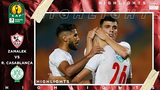 Zamalek 4  1 Raja Casablanca  HIGHLIGHTS amp GOALS 11042020 [upl. by Siletotsira]