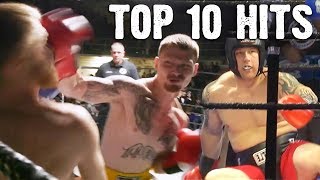 Top 10 Most BRUTAL Punches in Rough N Rowdy History [upl. by Htez687]