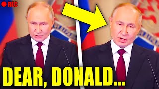 WATCH PUTIN ISSUE TERRIFYING WARNING TO TRUMP [upl. by Tolliver]