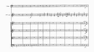 SaintSaëns Danse macabre Op 40 with Score [upl. by Leira]