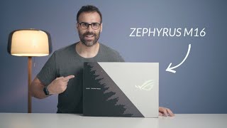 ASUS ROG Zephyrus M16 Unboxing  First Impressions [upl. by Lorne217]