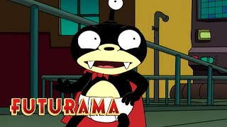 FUTURAMA  Season 3 Episode7 Nibbler To The Rescue  SYFY [upl. by Kempe]