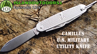 CAMILLUS US MILITARY UTILITY KNIFE 🇺🇸 Episode 134 [upl. by Aesoh]