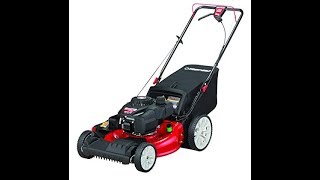 Troy Bilt TB220 21 In High Wheel Front Wheel Drive SelfPropelled Gas Lawn Mower [upl. by Davis]