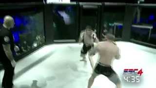 Serb vs Albanian  UFC MMA  Serb beat Albanian then saves his Life [upl. by Shandie613]