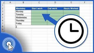 How to Insert and Format Time in Excel [upl. by Lleirbag]