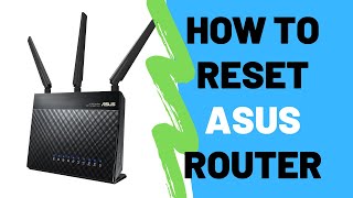 How To Reset ASUS Router To Factory Default Settings [upl. by Dieterich]