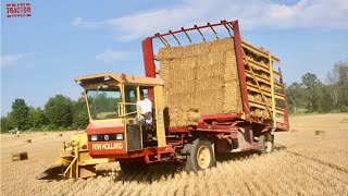 NEW HOLLAND Automatic Bale Wagon [upl. by Nehemiah]