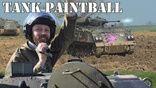 Paintballing in tanks [upl. by Wendel741]