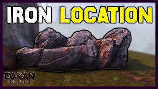 Conan Exiles  How To Find Iron Ore  Best Locations [upl. by Leandro]